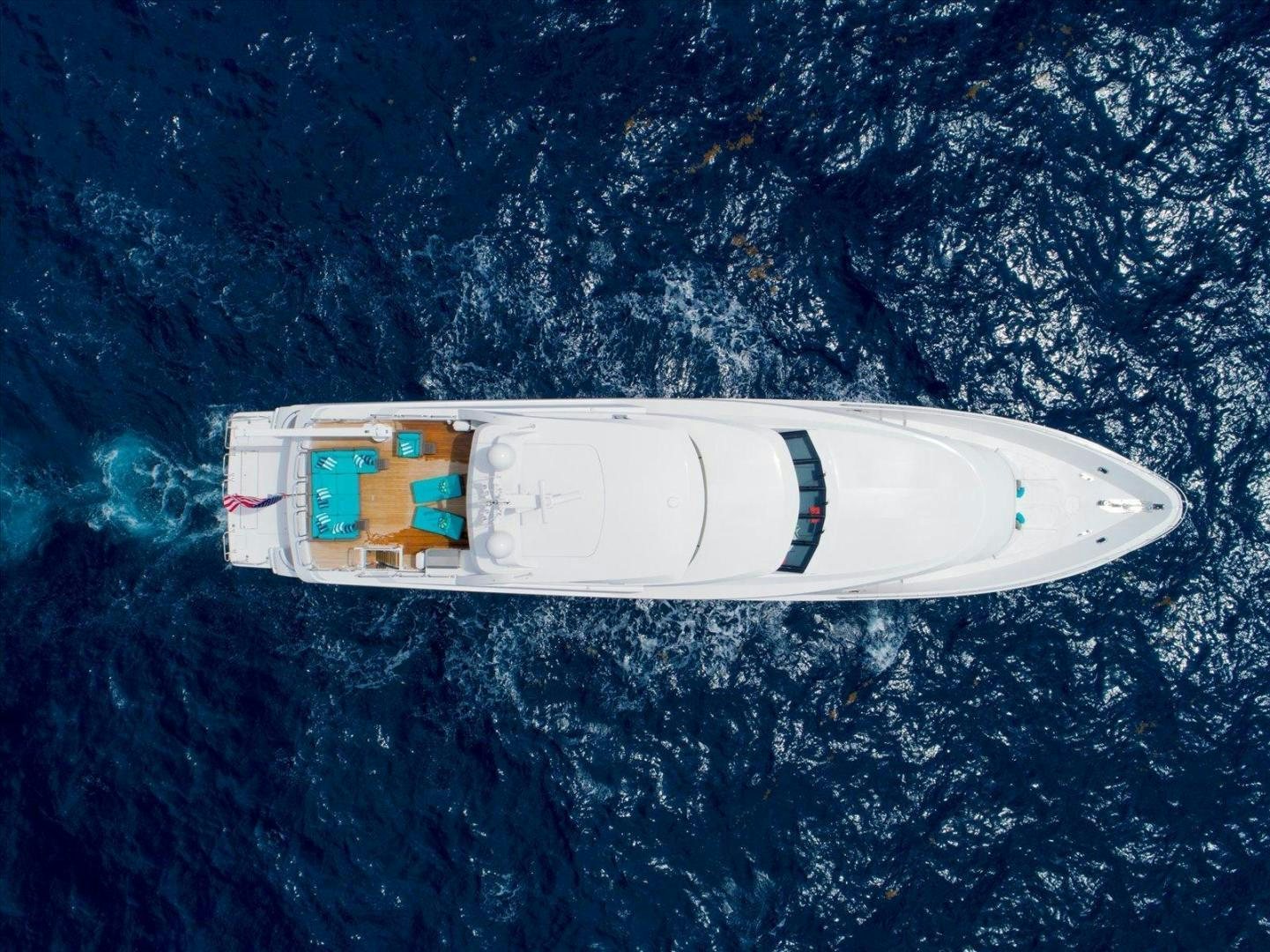 graphical user interface aboard NORTH COAST 120 Yacht for Sale