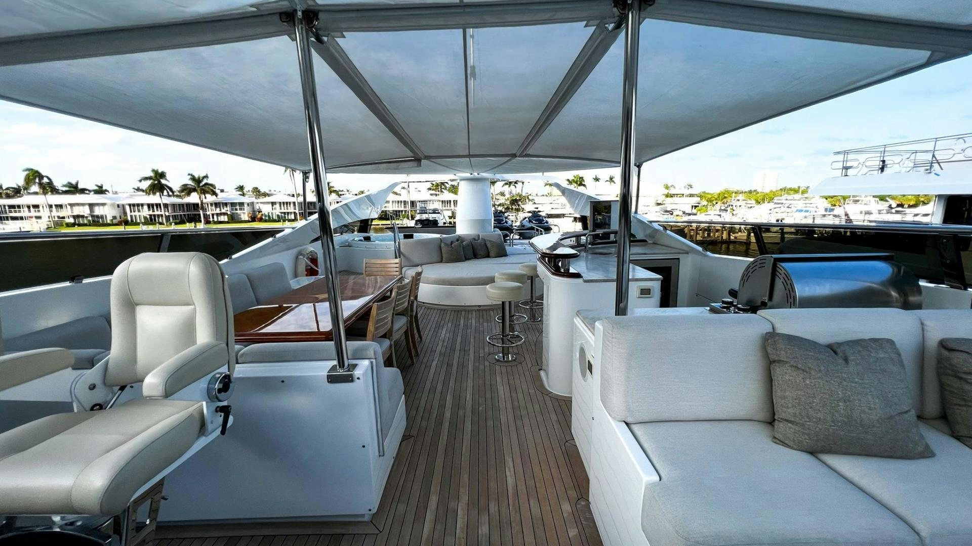 a boat on the water aboard INVICTUS Yacht for Sale
