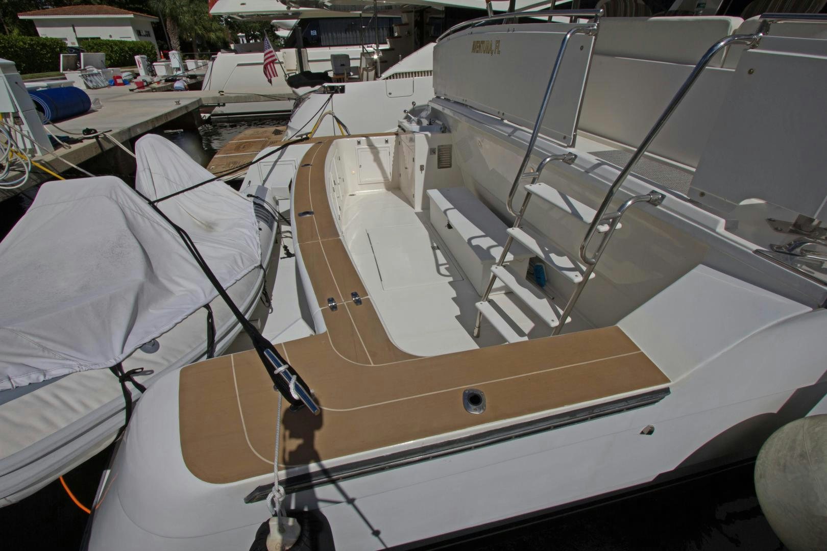 a large group of boats in a harbor aboard Seaquest Yacht for Sale
