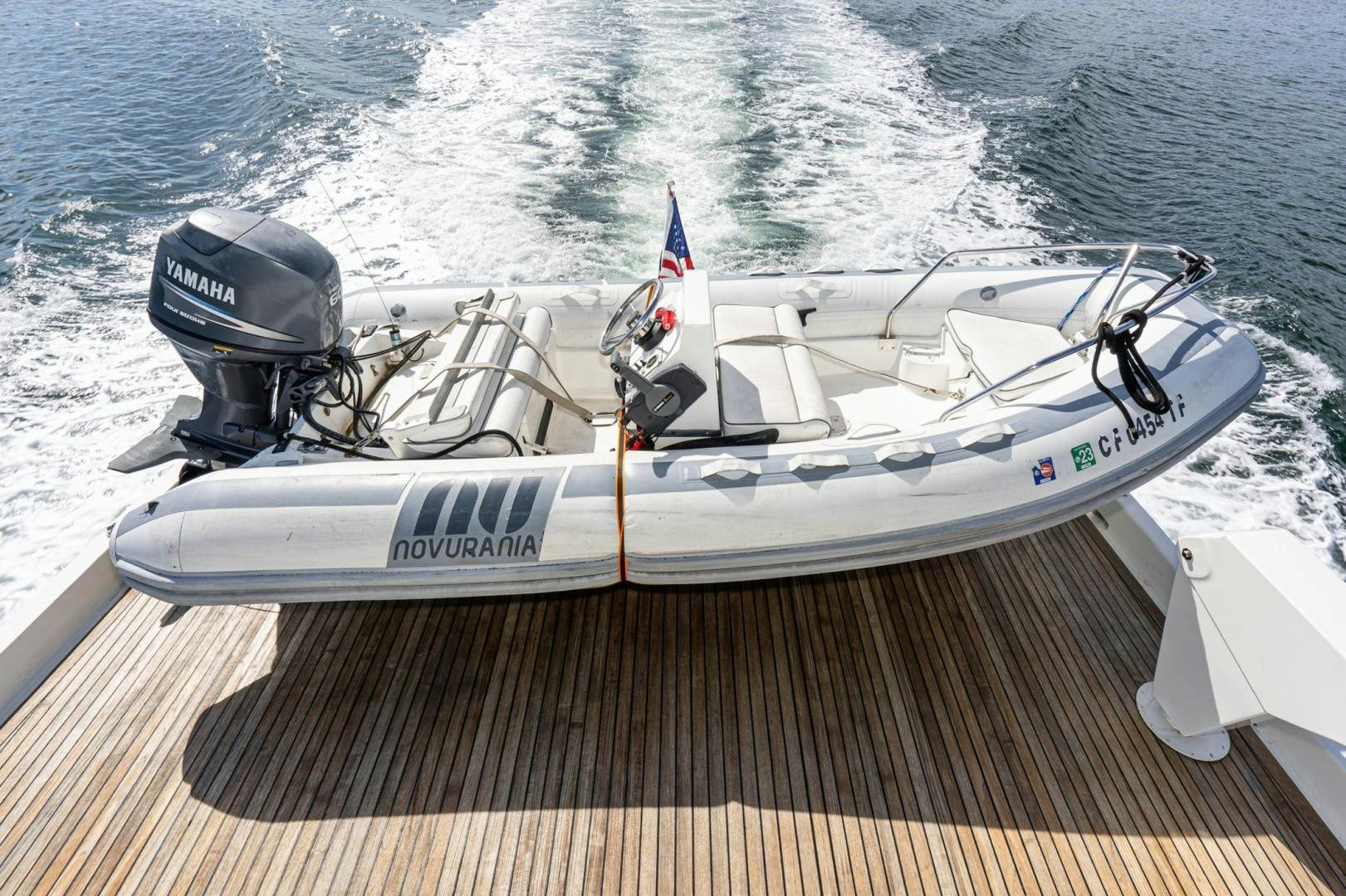 a boat on the water aboard LOVELIEST LADY Yacht for Sale