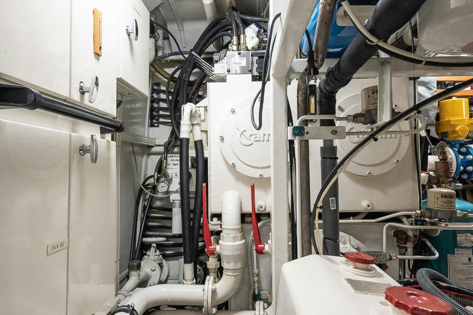 a close-up of a machine aboard CAPELLA Yacht for Sale