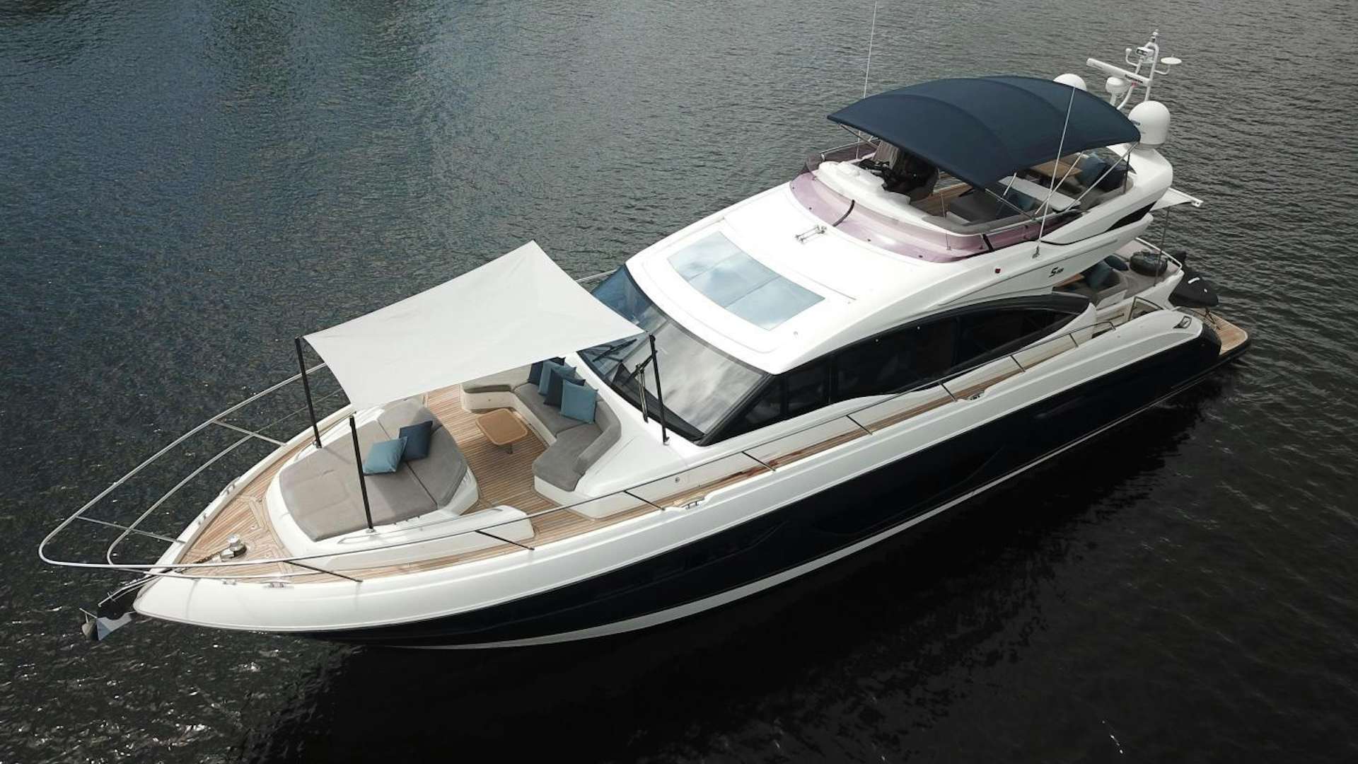 a boat on the water aboard VG Yacht for Sale