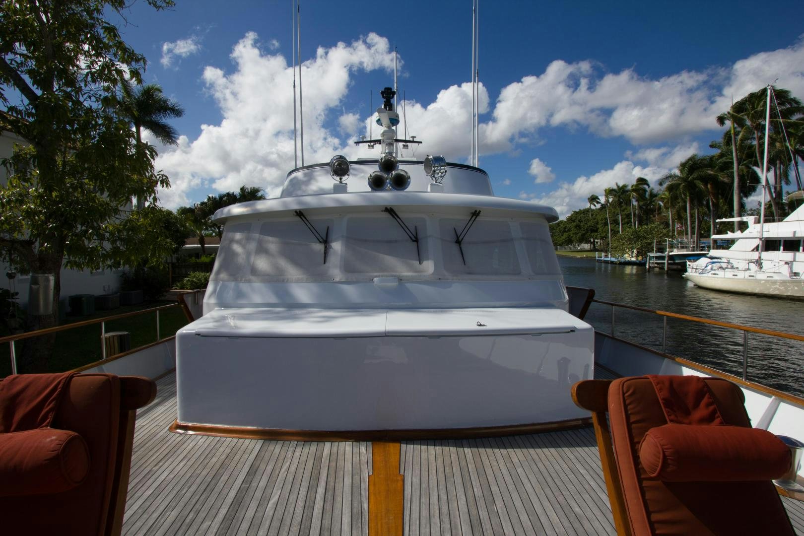 a boat on a dock aboard SEA CZAR Yacht for Sale