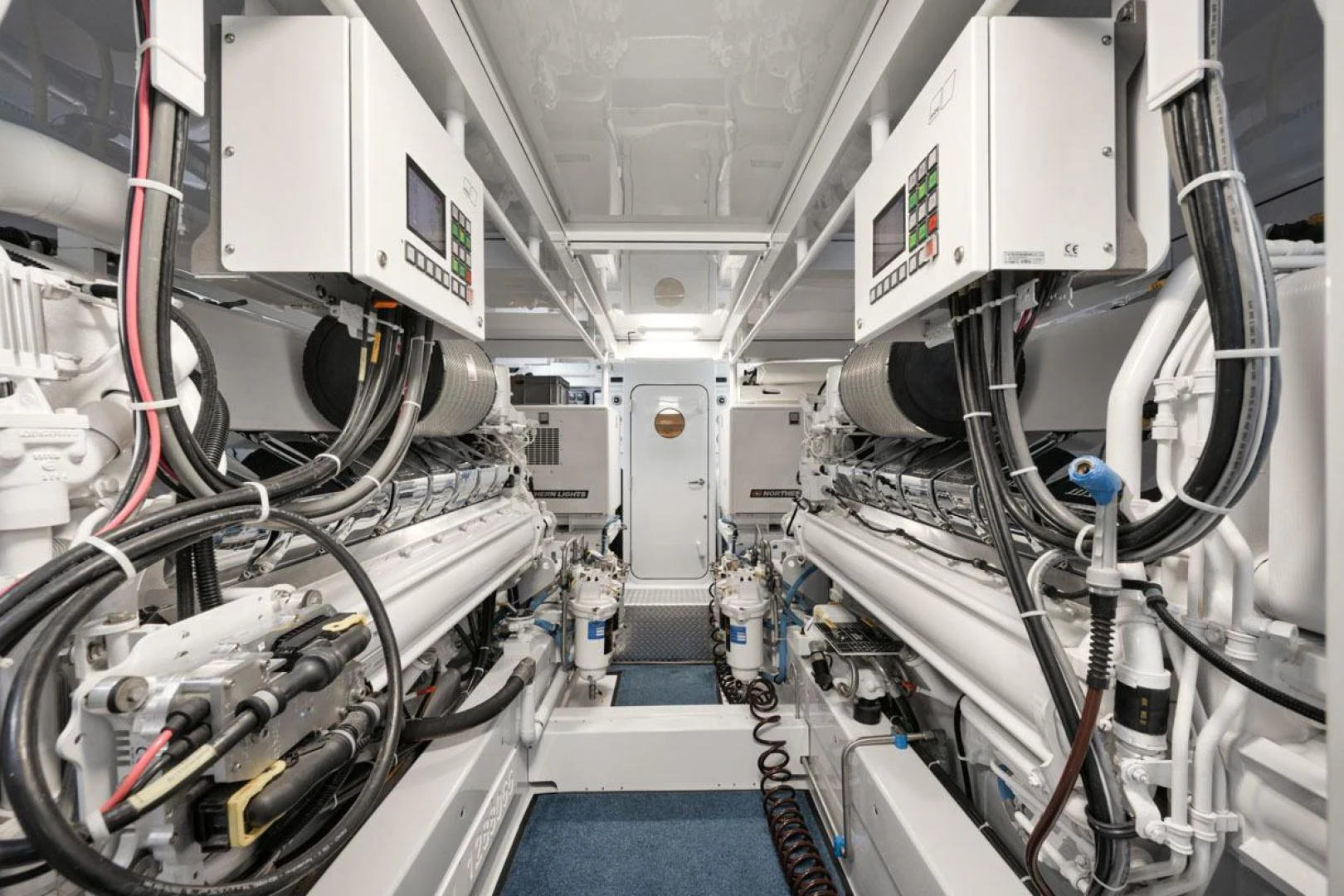 inside of a vehicle aboard OWL'S NEST Yacht for Sale