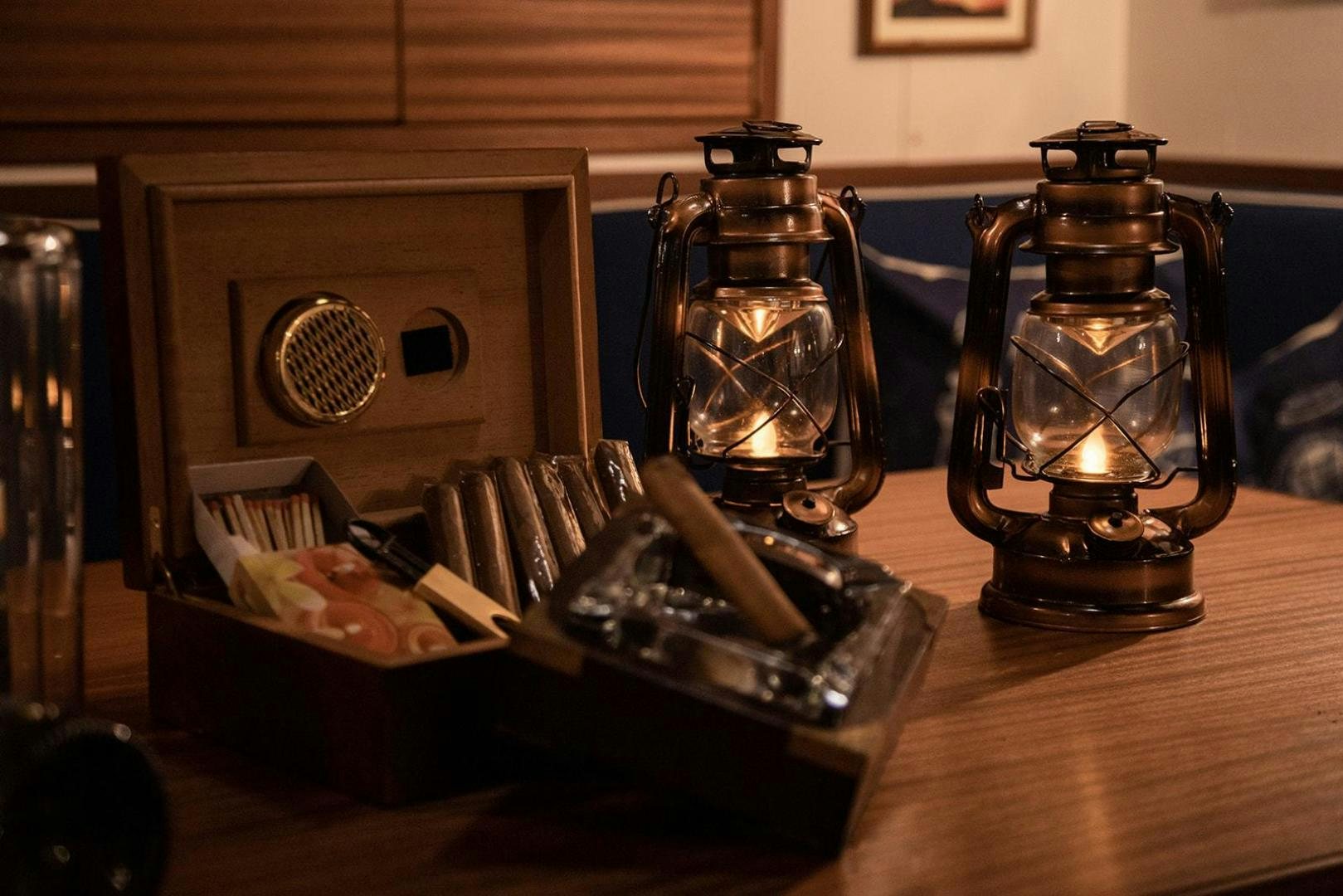 a machine on the counter aboard SKYTHIA Yacht for Sale