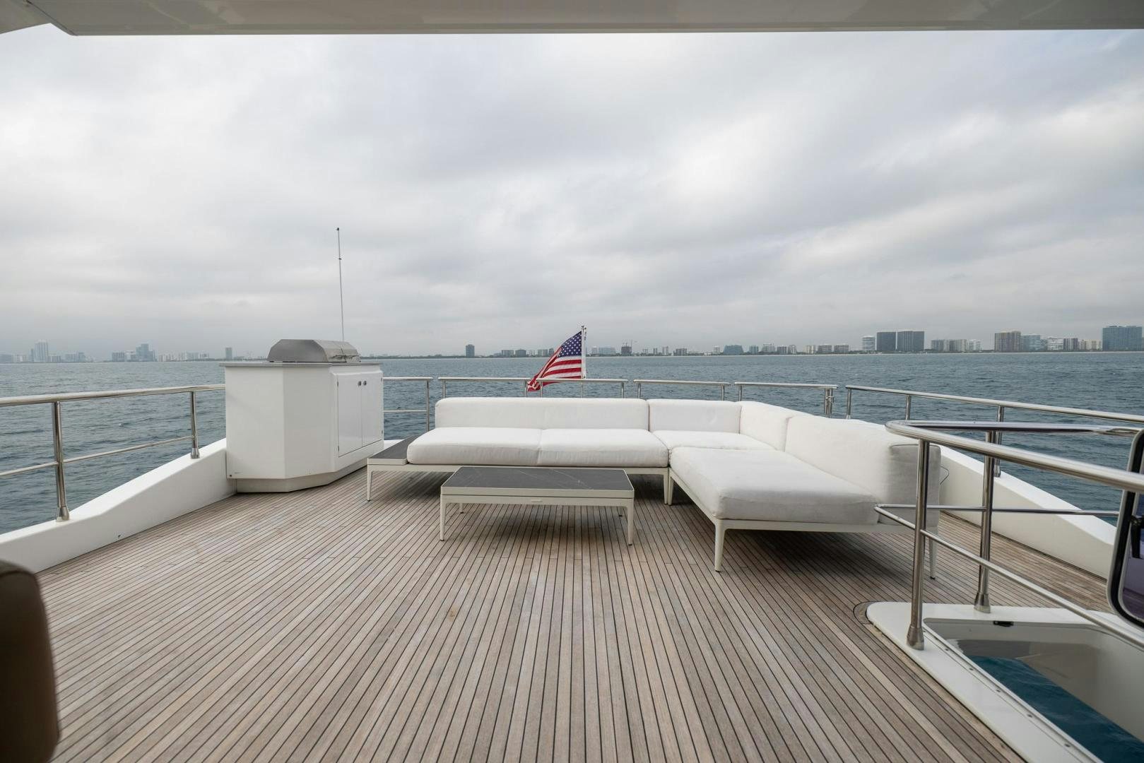 a boat on a body of water aboard HAPPY HOURS Yacht for Sale