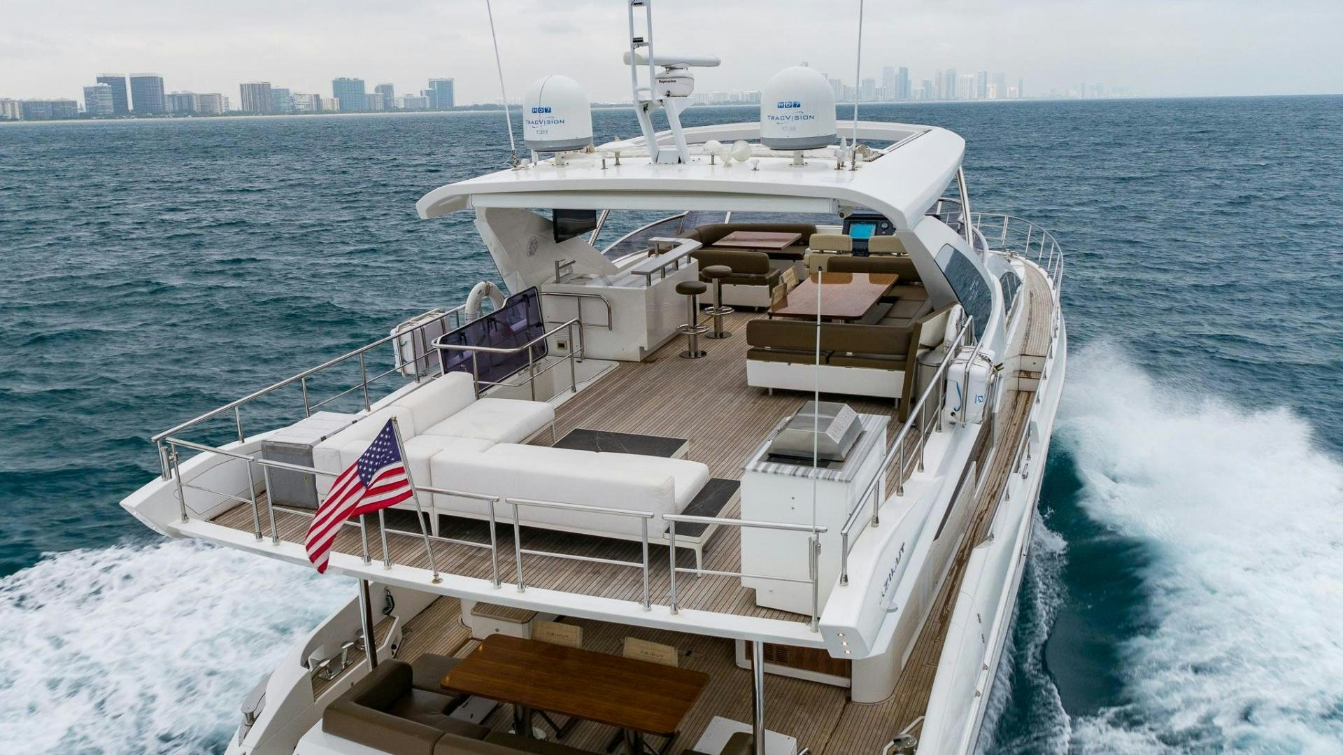 a boat on the water aboard HAPPY HOURS Yacht for Sale