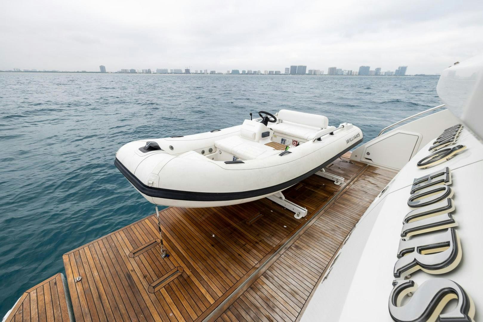 a boat on the water aboard HAPPY HOURS Yacht for Sale