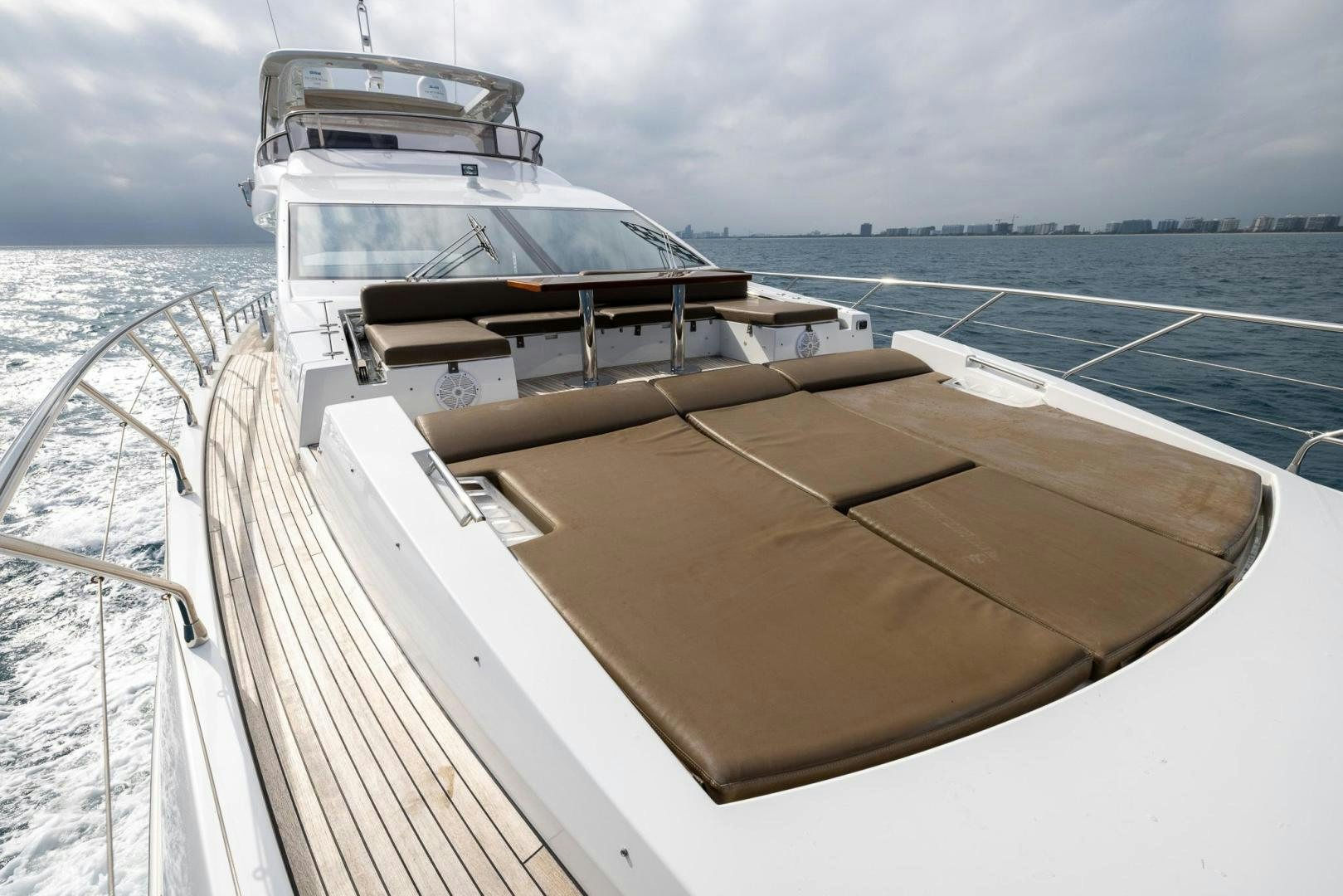 a boat on the water aboard HAPPY HOURS Yacht for Sale
