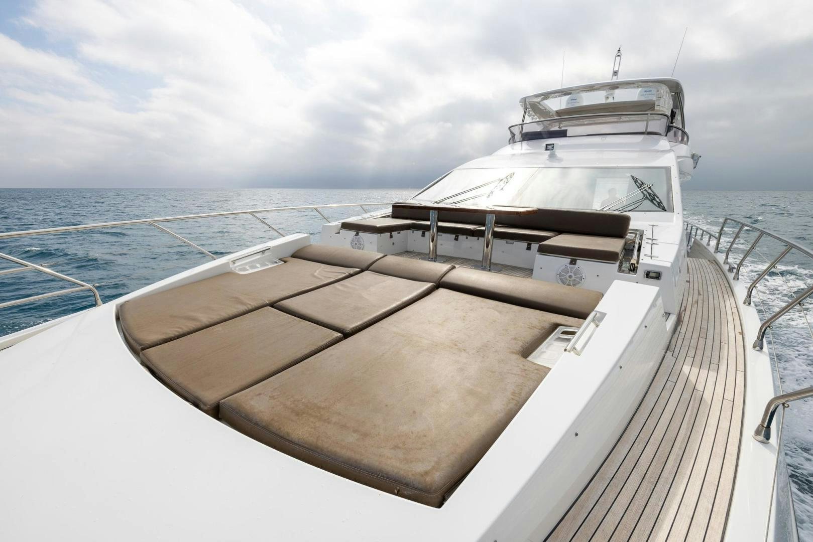 a boat on the water aboard HAPPY HOURS Yacht for Sale