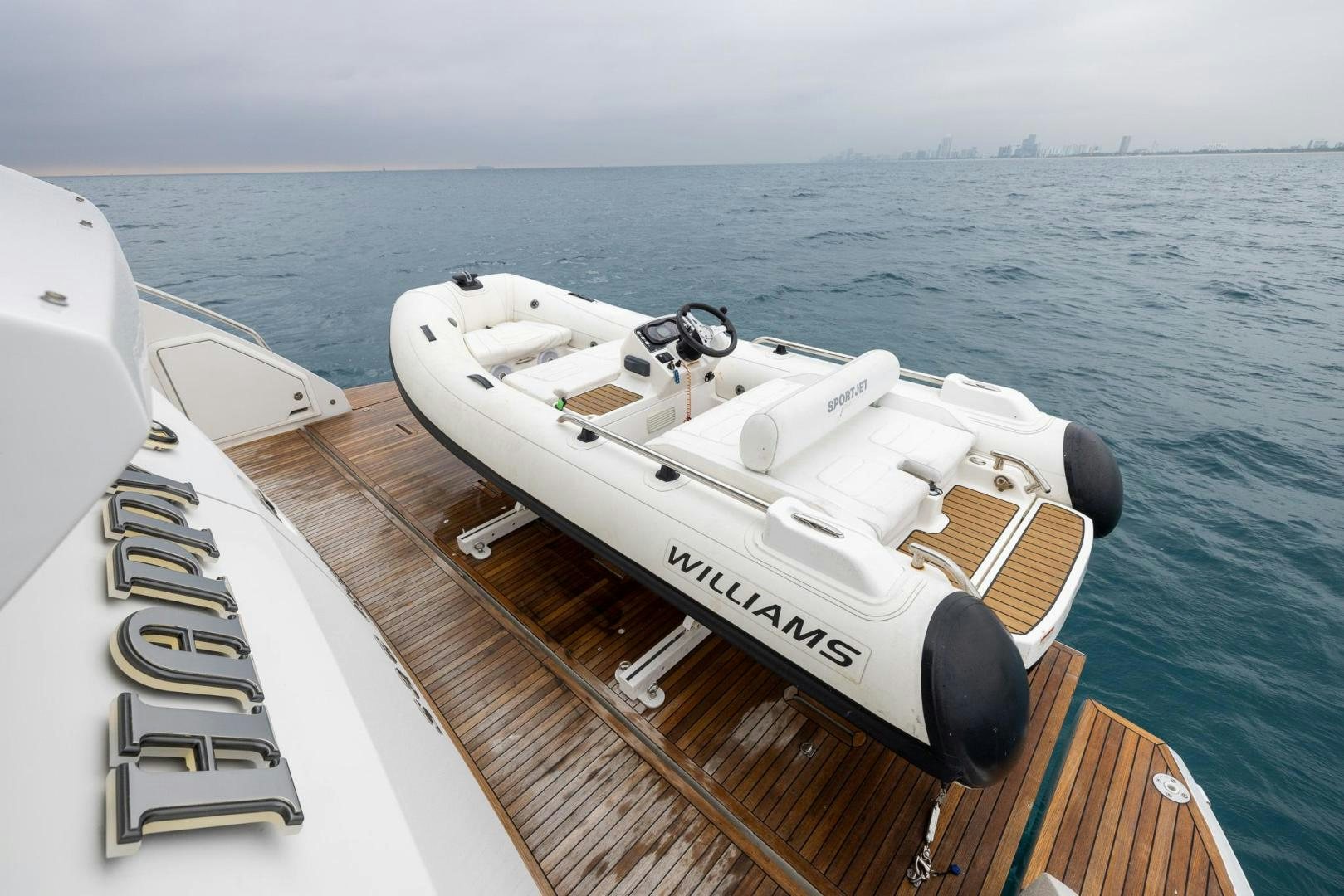 a boat on the water aboard HAPPY HOURS Yacht for Sale