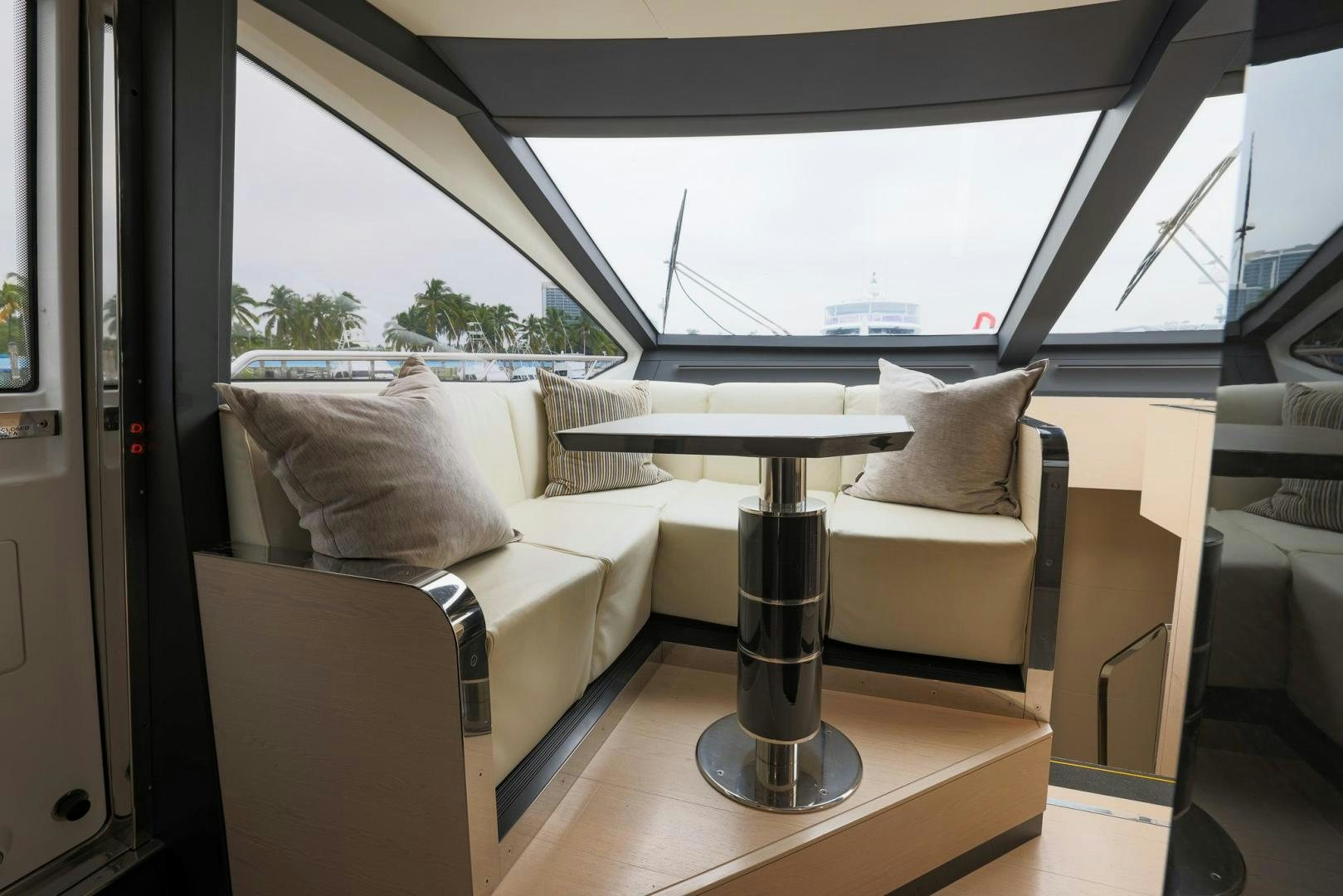 a boat on a boat aboard HAPPY HOURS Yacht for Sale