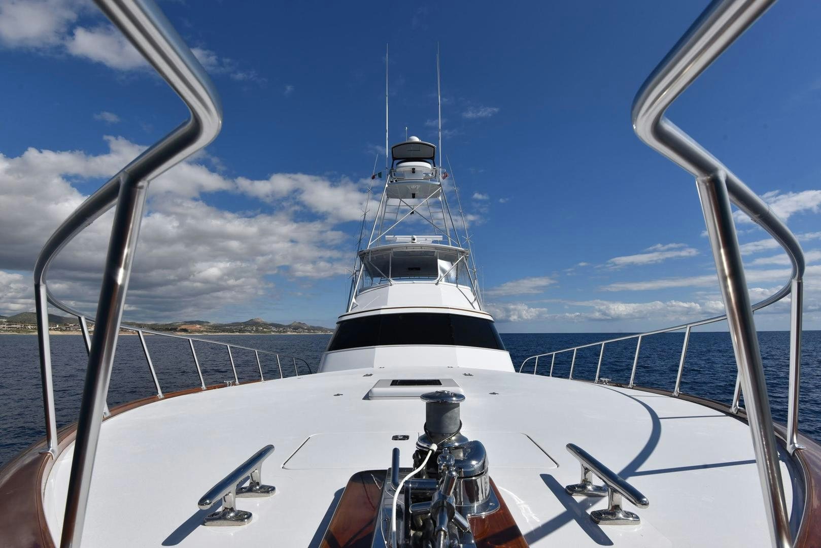 a boat on the water aboard MY LYNN Yacht for Sale