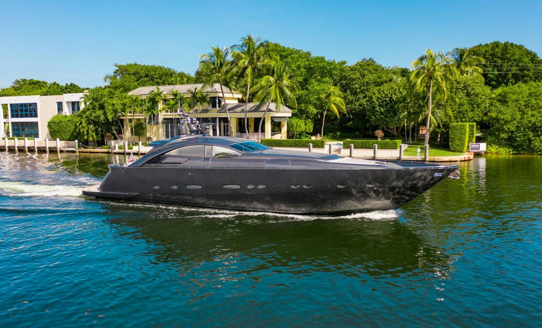 a boat on the water aboard AMORA Yacht for Sale