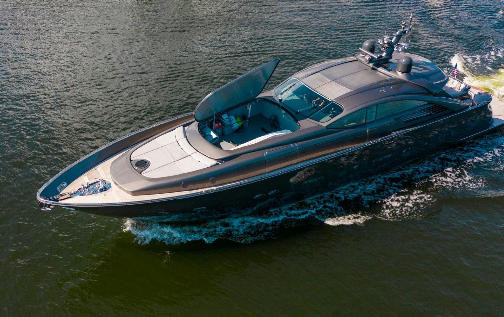 a boat in the water aboard AMORA Yacht for Sale