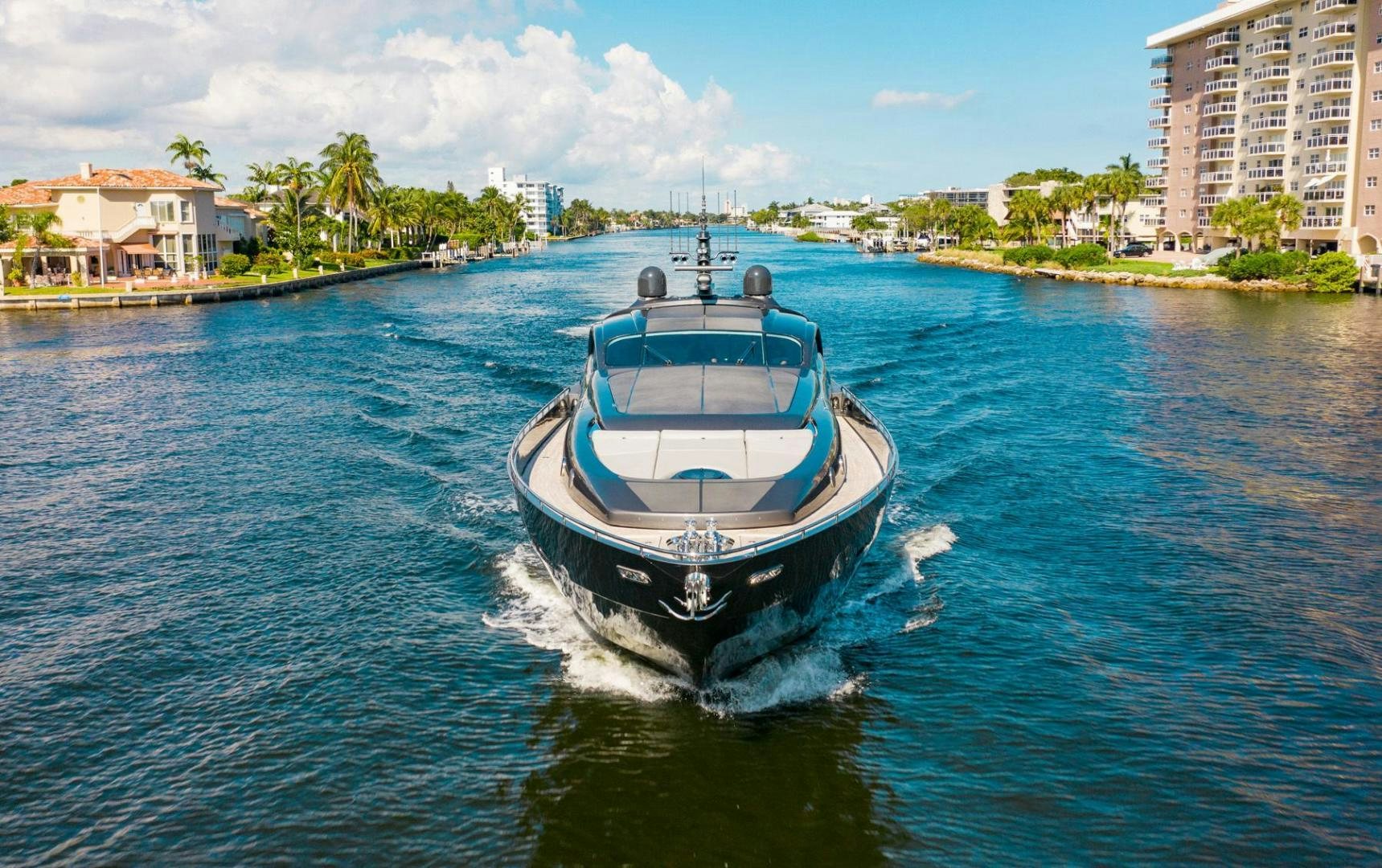a boat on the water aboard AMORA Yacht for Sale