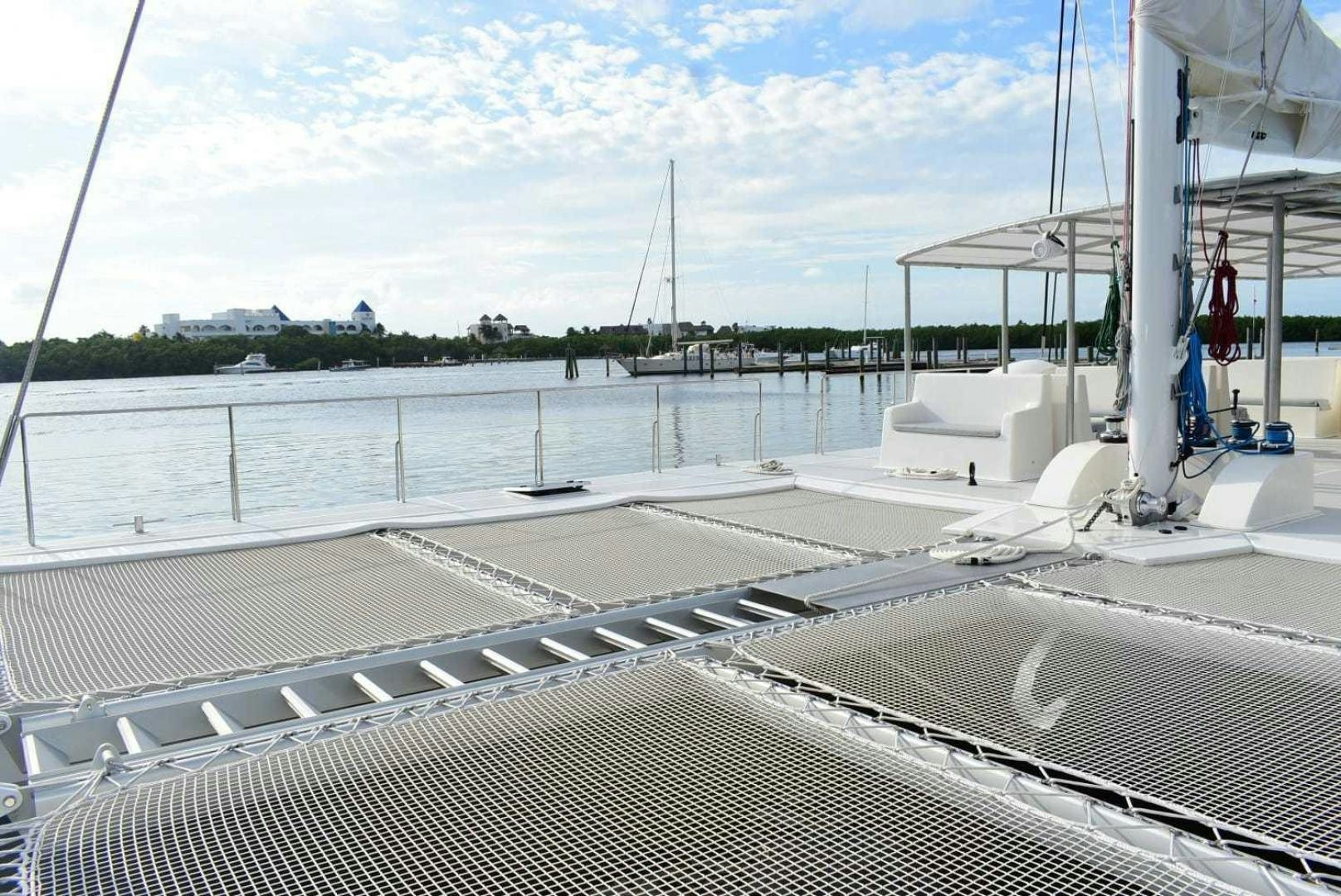 a boat on the water aboard COMPASS Yacht for Sale