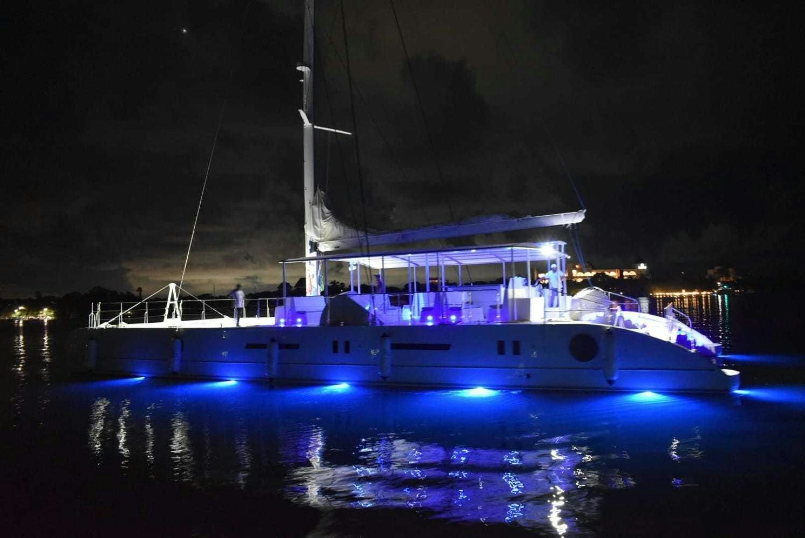 a boat on the water aboard COMPASS Yacht for Sale