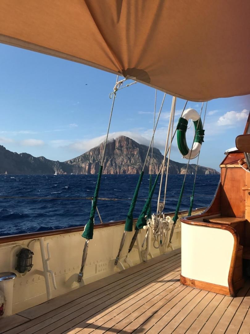 a boat on the water aboard TAMORY Yacht for Sale
