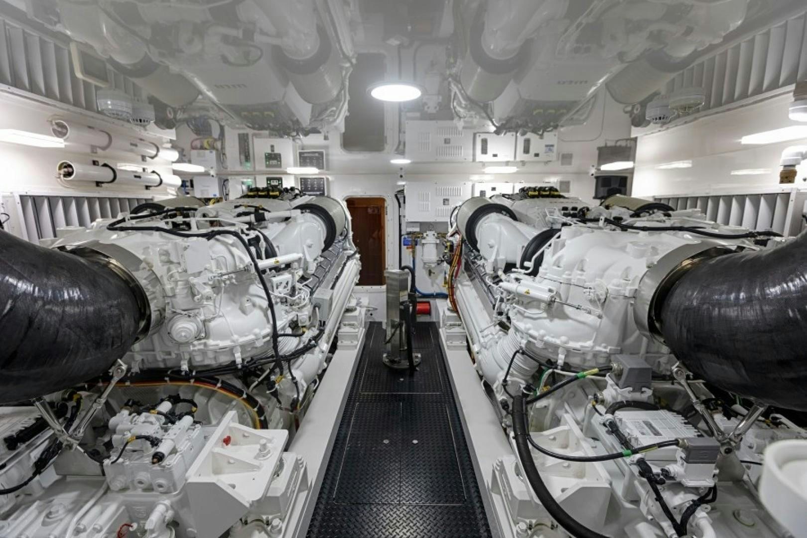 a large machine in a room aboard REEL GOOD TIME Yacht for Sale