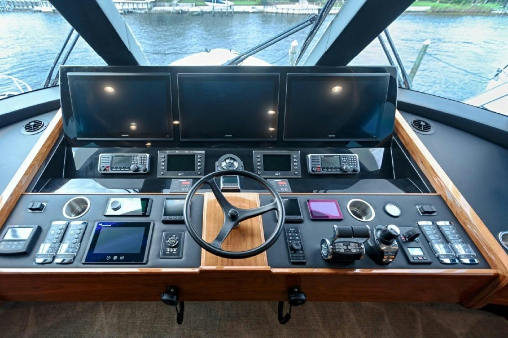 a black rectangular object with a black object on it aboard REEL GOOD TIME Yacht for Sale