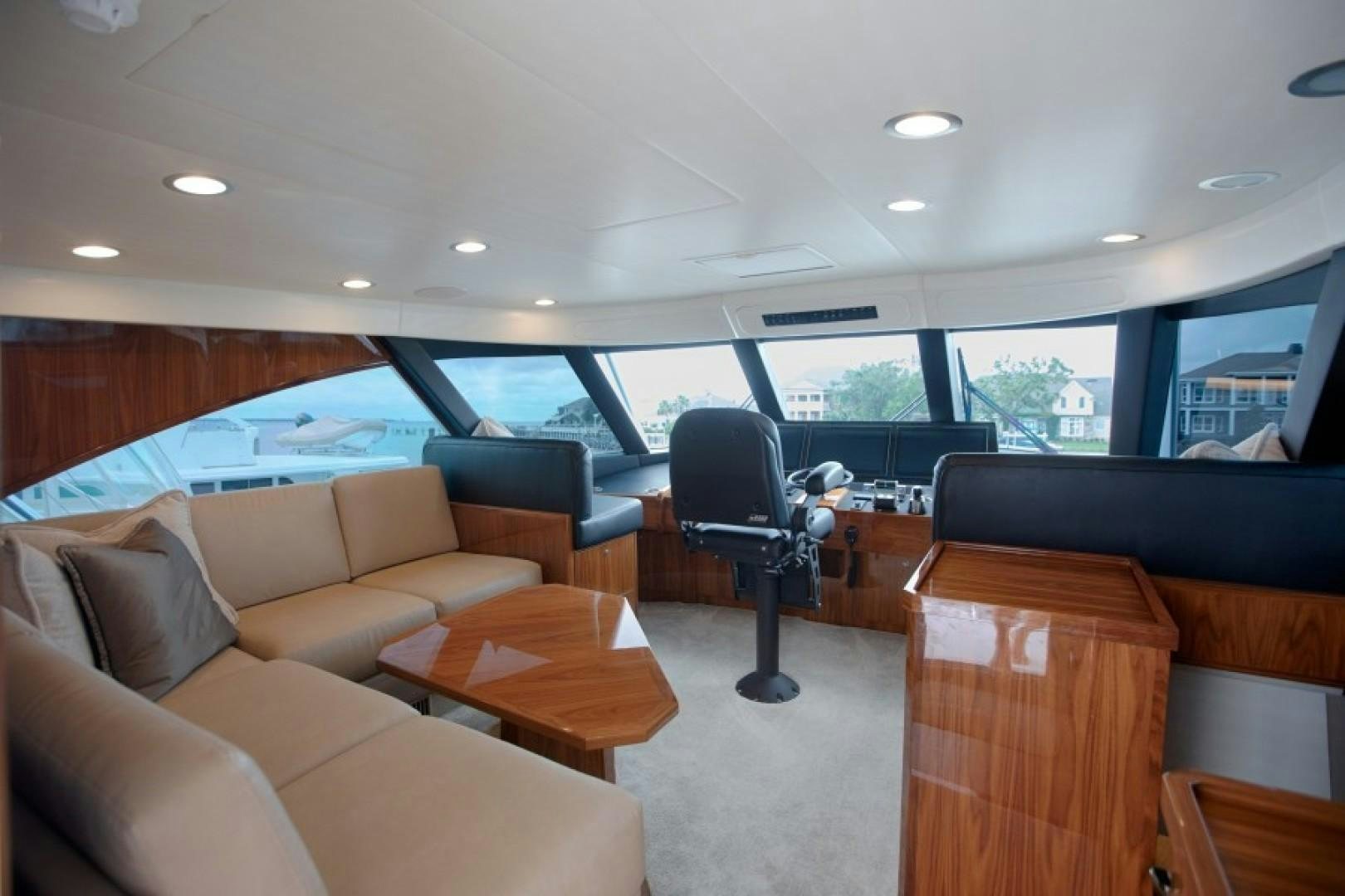 inside of a car aboard REEL GOOD TIME Yacht for Sale