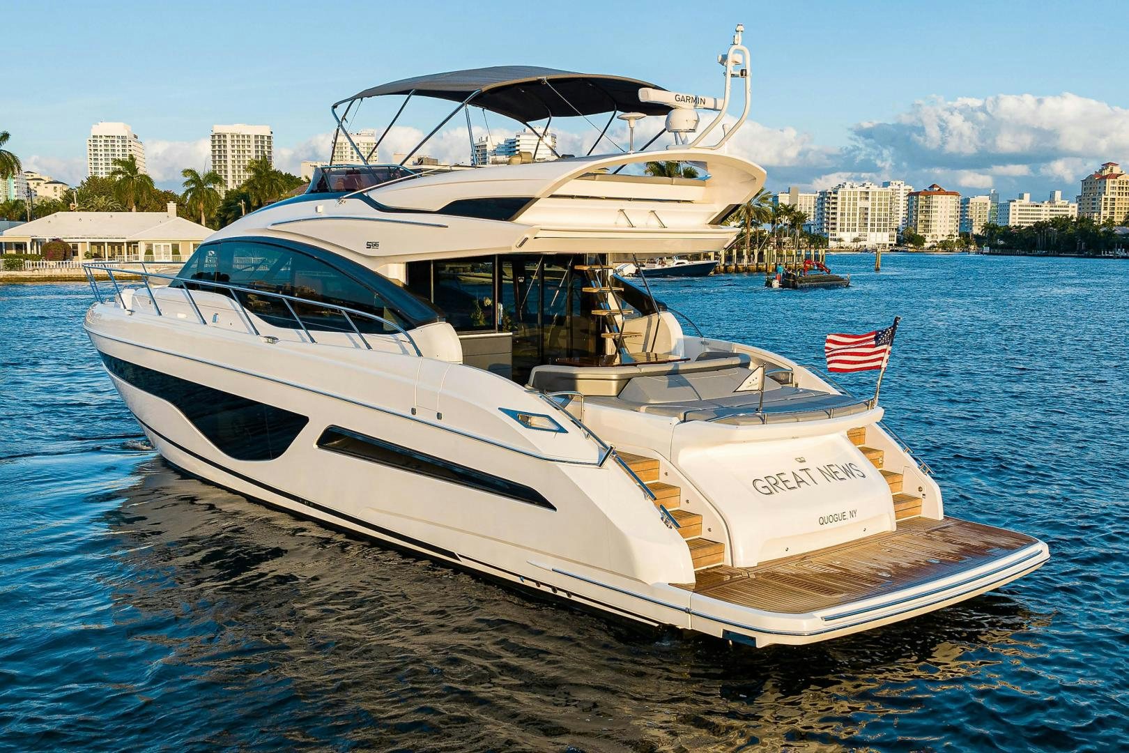 a boat on the water aboard GREAT NEWS Yacht for Sale