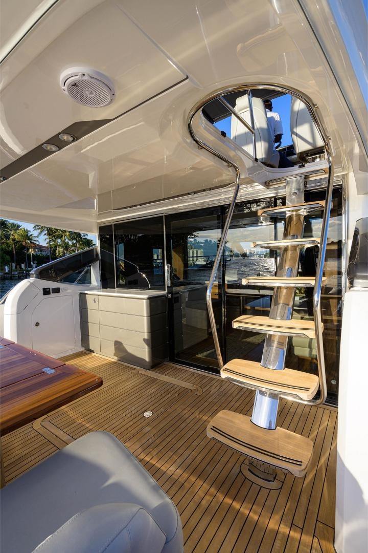a large room with a slide aboard GREAT NEWS Yacht for Sale