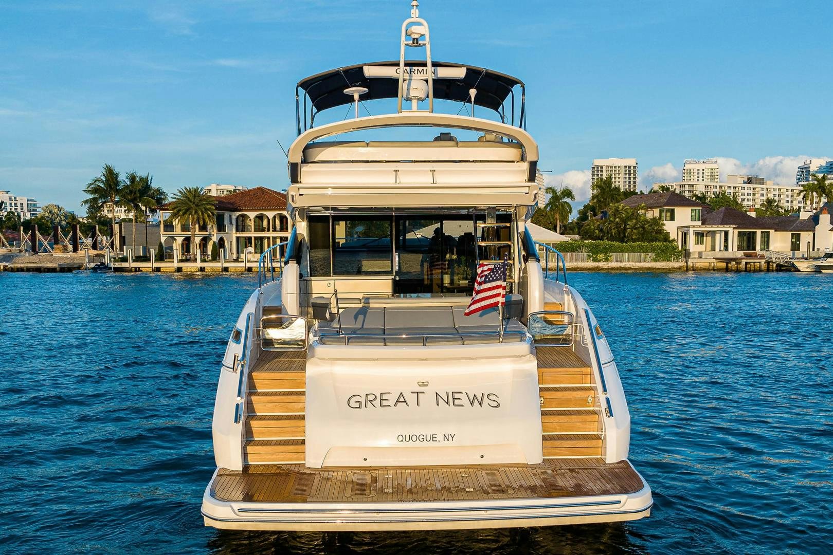 a boat on the water aboard GREAT NEWS Yacht for Sale