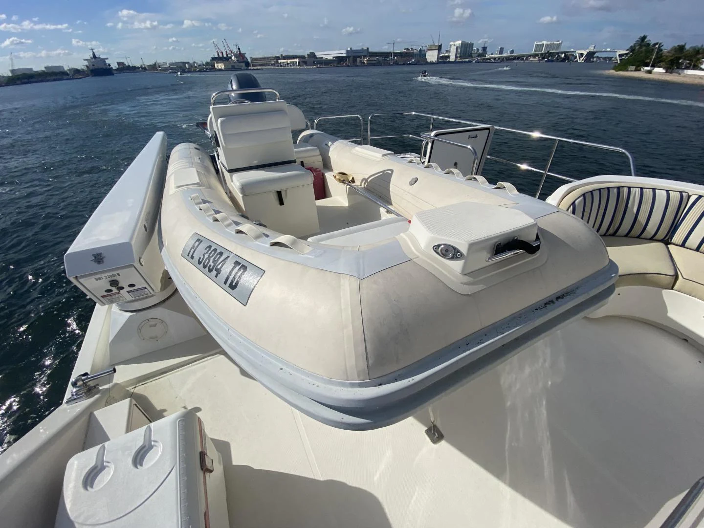 a boat on the water aboard SELQET Yacht for Sale