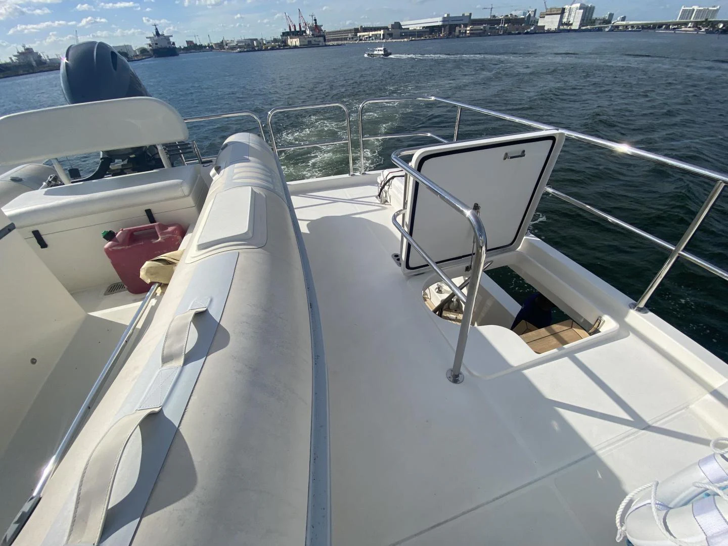 a boat on the water aboard SELQET Yacht for Sale