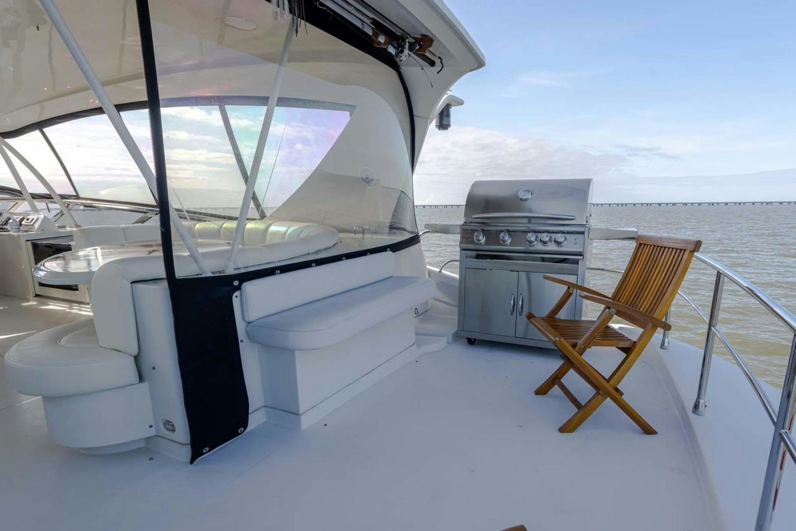 a boat on the water aboard DECKED OUT Yacht for Sale
