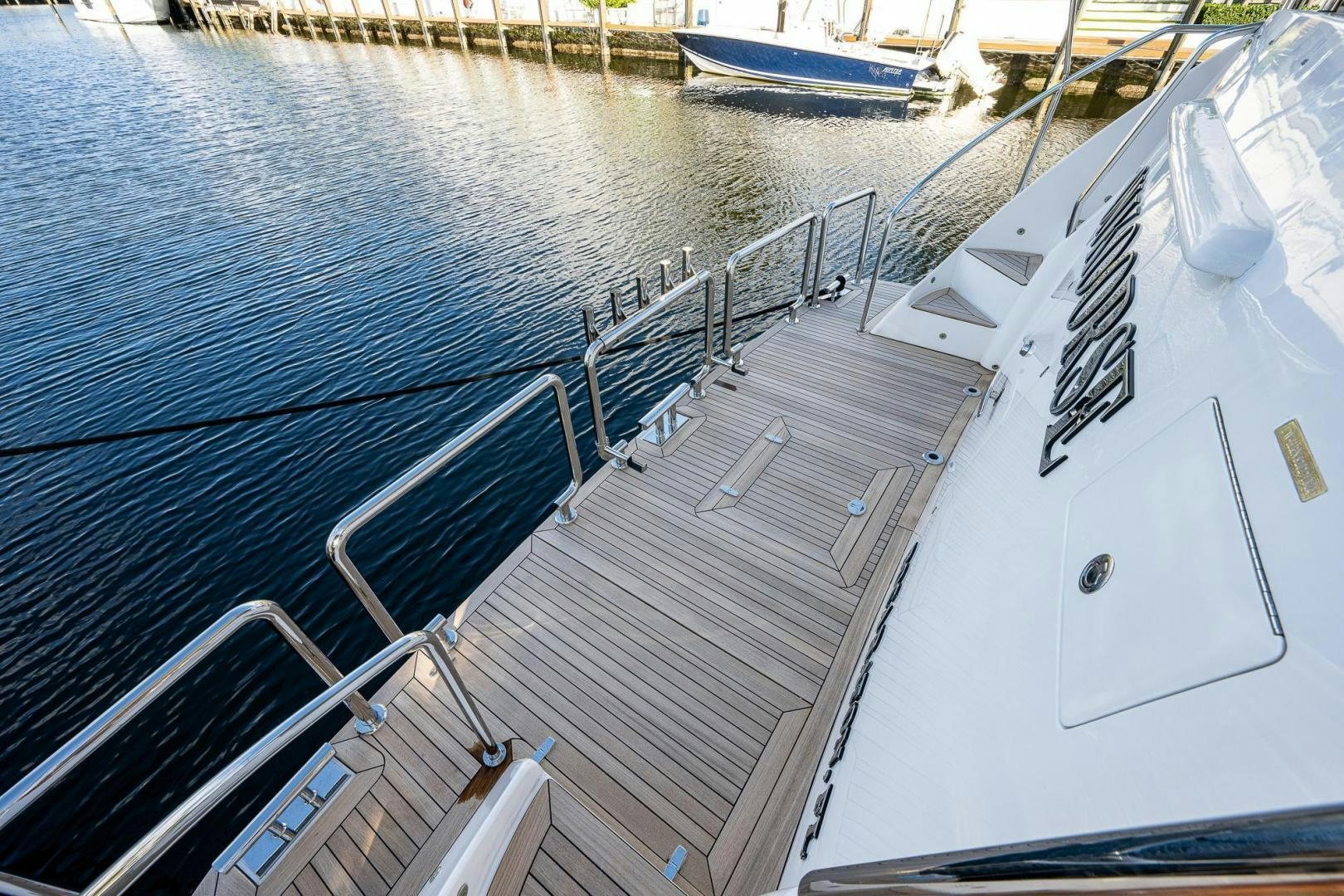 a boat in the water aboard ODYSSEY Yacht for Sale