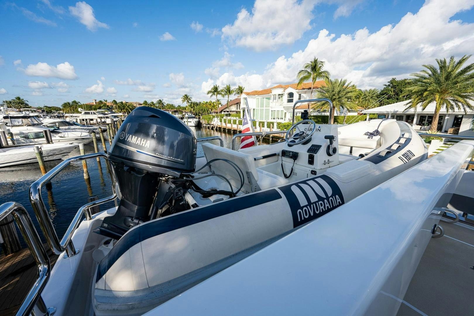 a boat in the water aboard ODYSSEY Yacht for Sale
