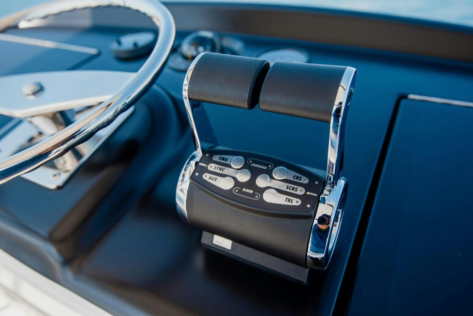 a cell phone on a table aboard C STUDENT Yacht for Sale
