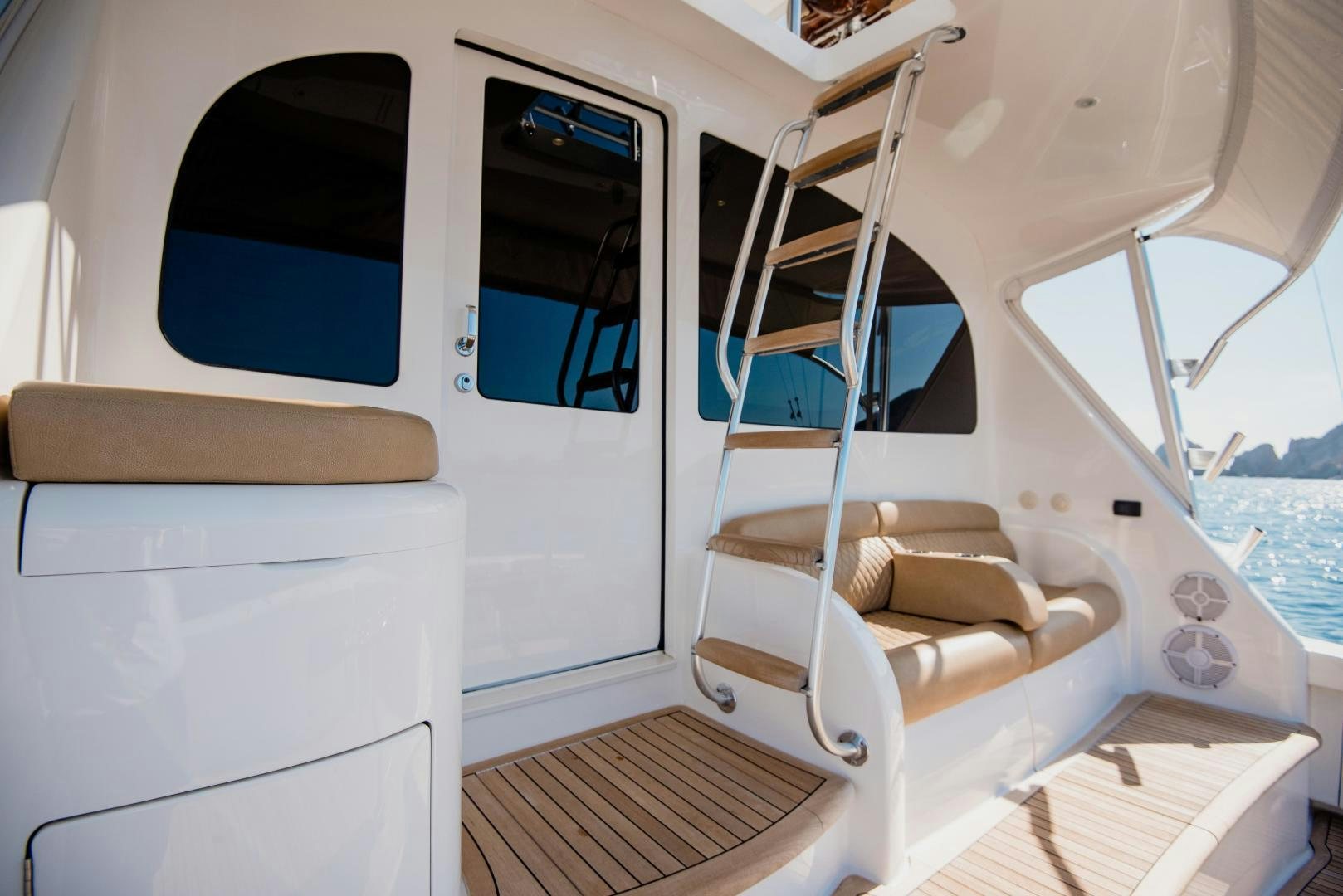 a boat with a bed and a window aboard C STUDENT Yacht for Sale