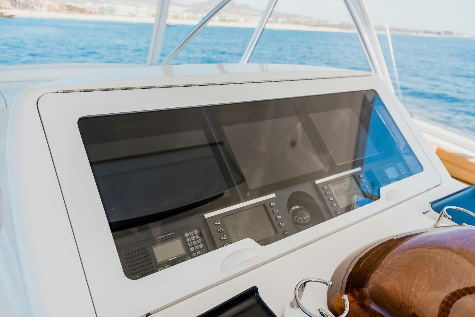 a close-up of a boat aboard C STUDENT Yacht for Sale