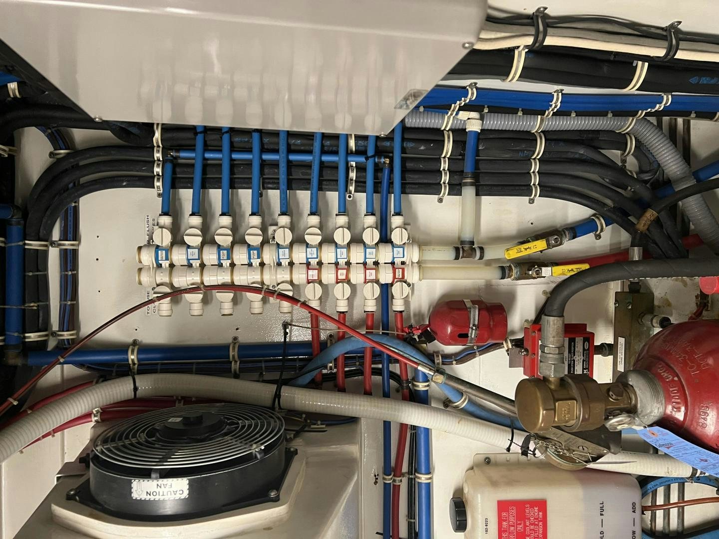 a close-up of a machine aboard LUCKY JOE Yacht for Sale