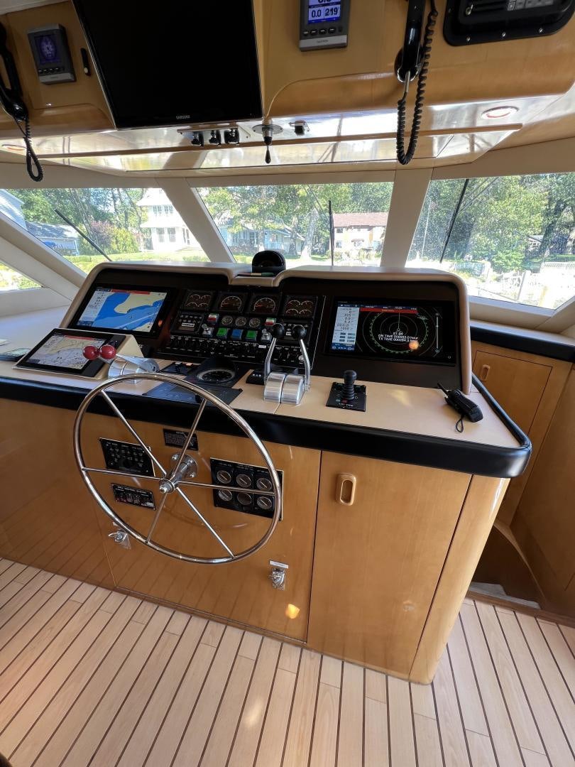 a machine on the counter aboard LUCKY JOE Yacht for Sale