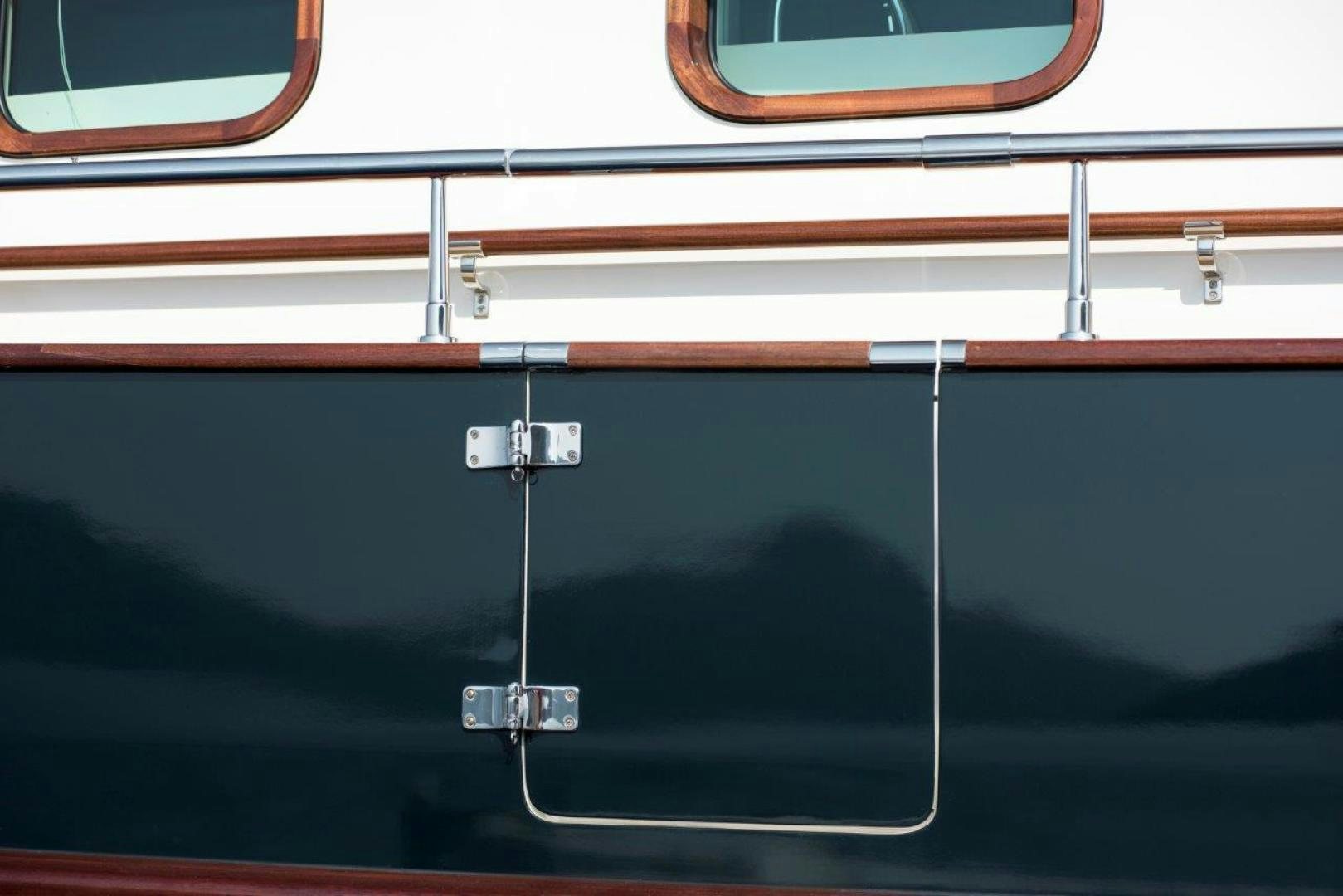 a train with a black case aboard MAGNOLIA ONE Yacht for Sale