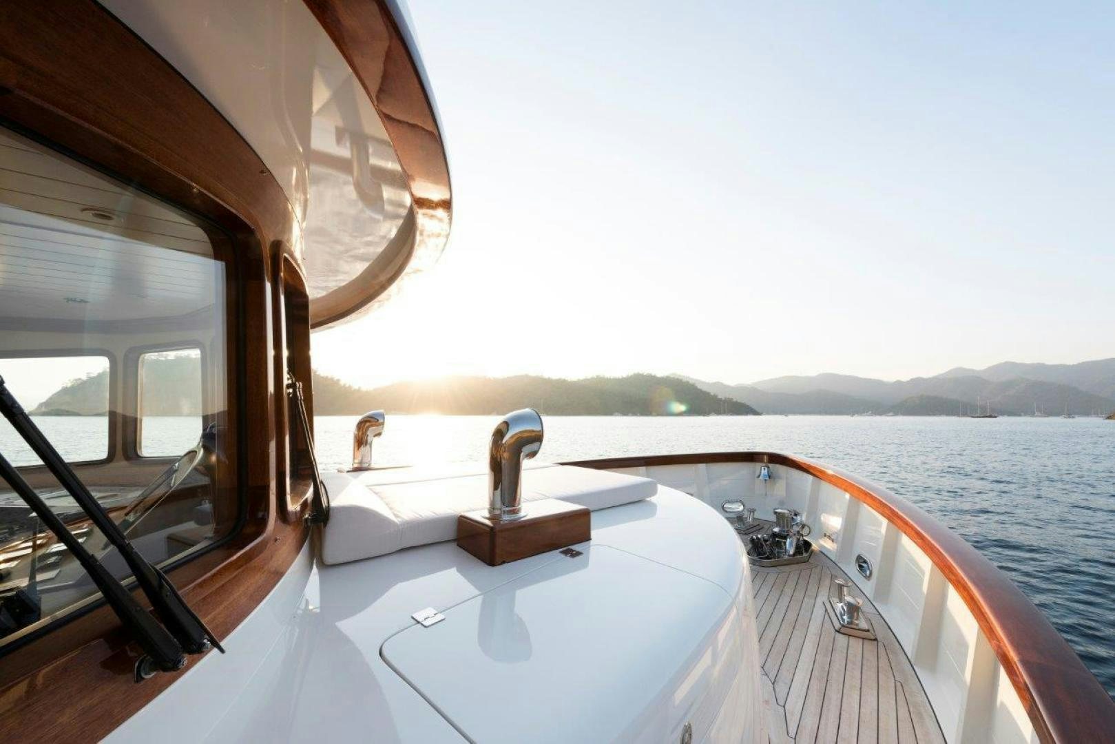 a boat on the water aboard MAGNOLIA ONE Yacht for Sale