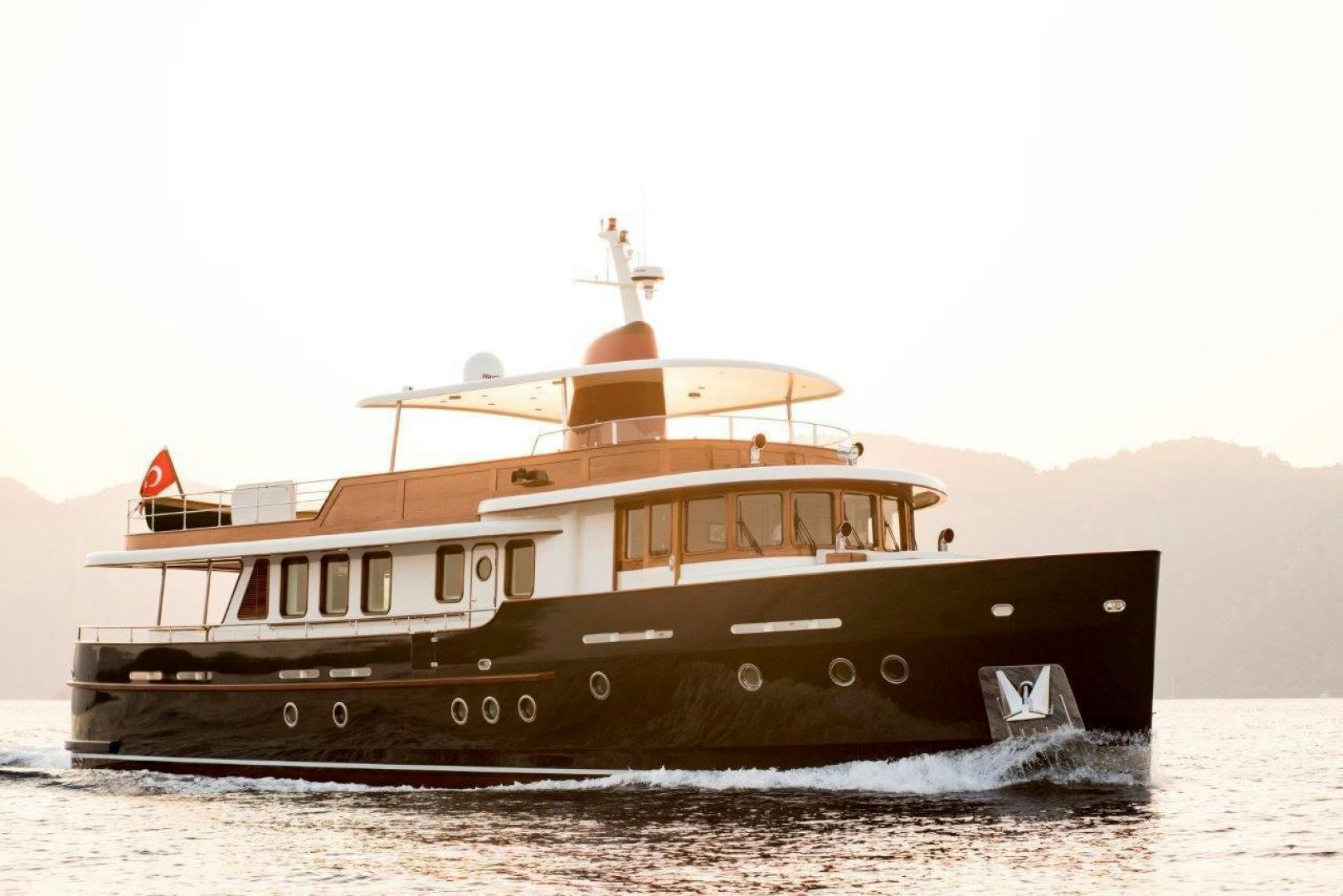 a boat on the water aboard MAGNOLIA ONE Yacht for Sale