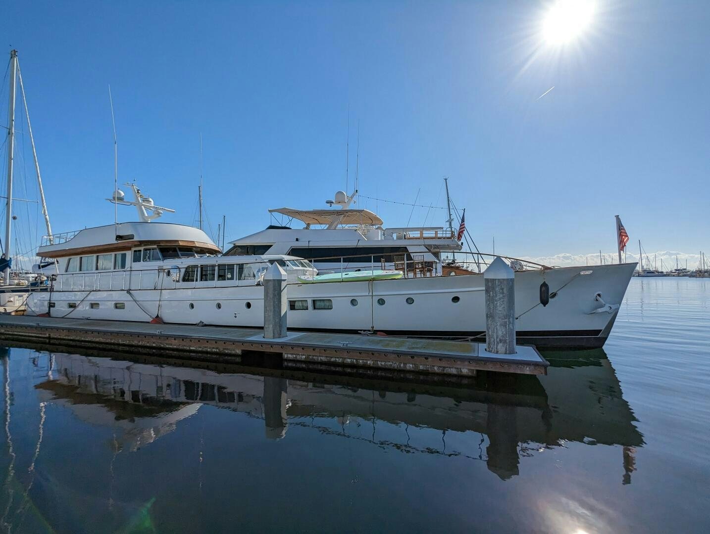 a boat in the water aboard ISABELLA Yacht for Sale