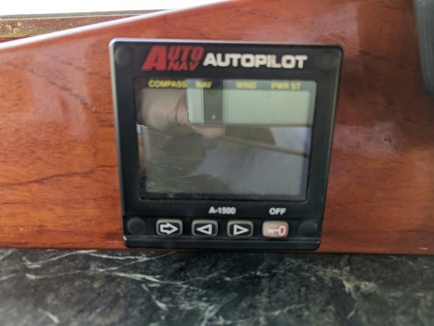 a small electronic device aboard ISABELLA Yacht for Sale