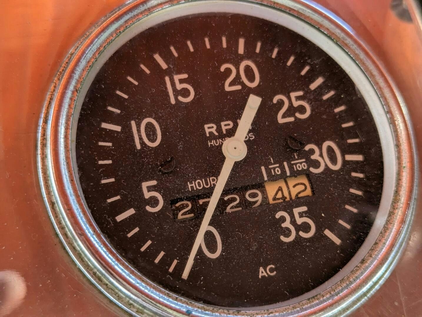 a close up of a watch aboard ISABELLA Yacht for Sale