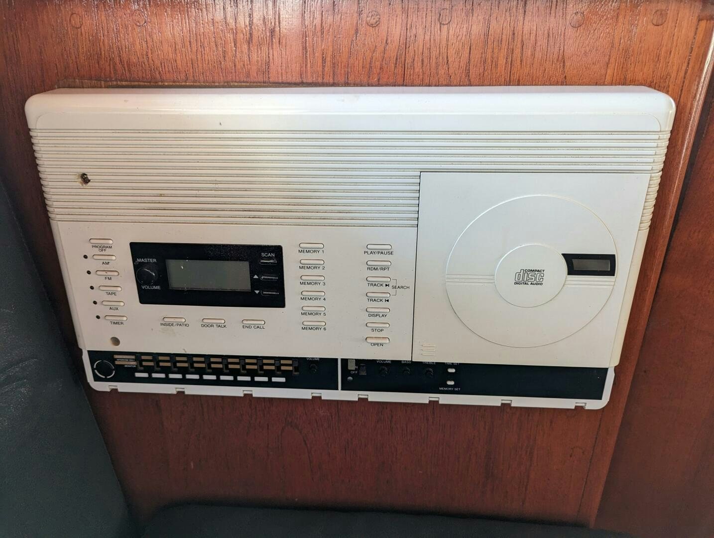 a white rectangular electronic device aboard ISABELLA Yacht for Sale