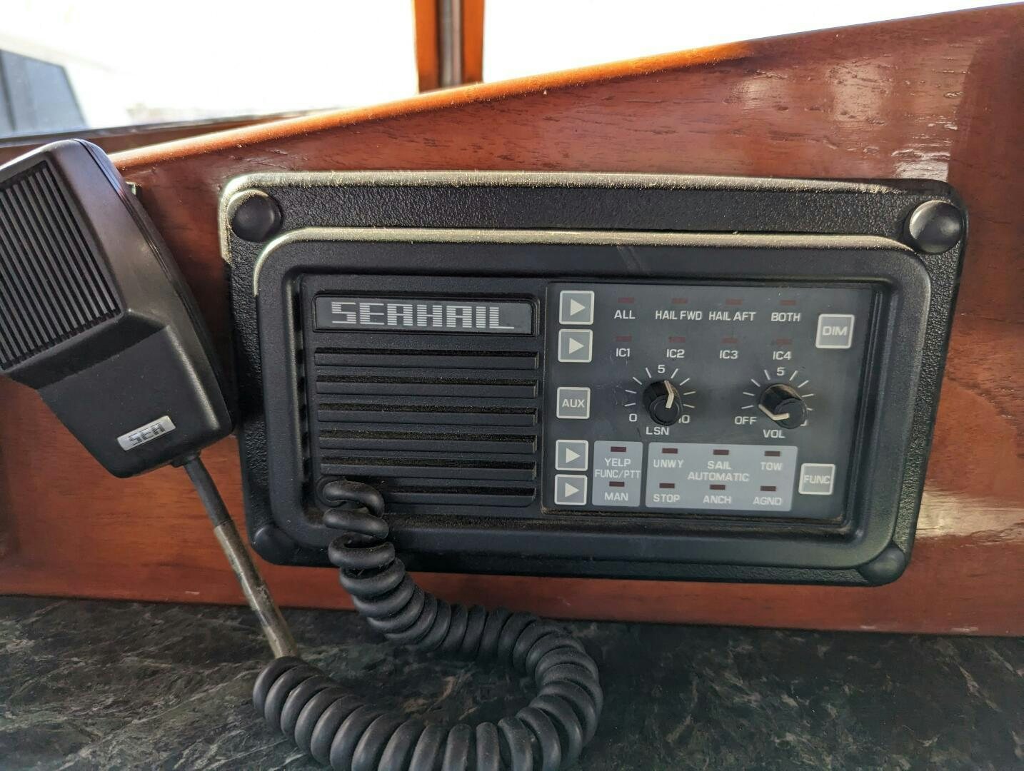 a black rectangular device aboard ISABELLA Yacht for Sale
