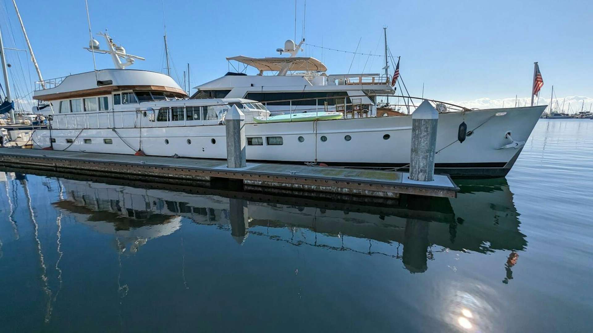 a boat in the water aboard ISABELLA Yacht for Sale