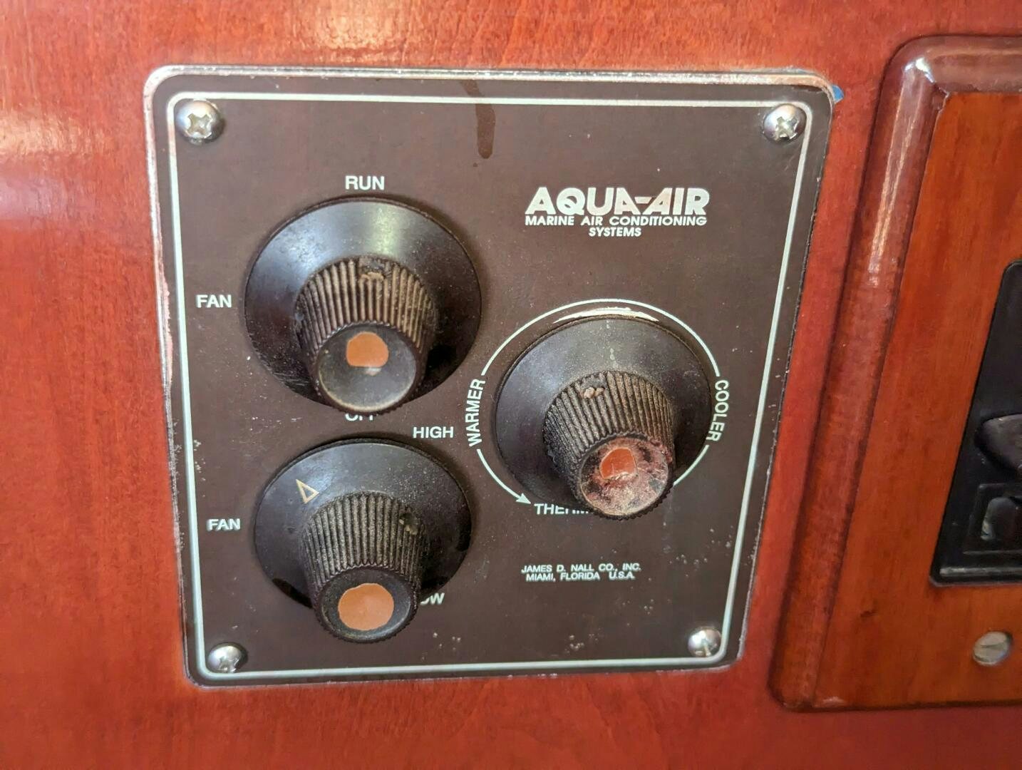 a close up of a speaker aboard ISABELLA Yacht for Sale