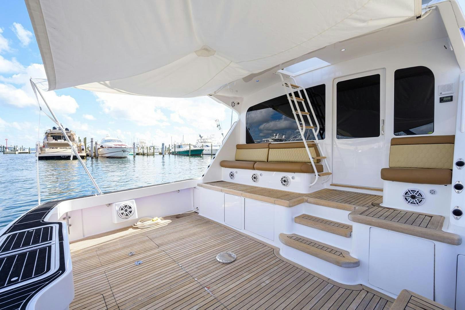 a boat on the water aboard VAGRANT Yacht for Sale